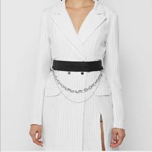 Manière de voir Blazer dress with belt